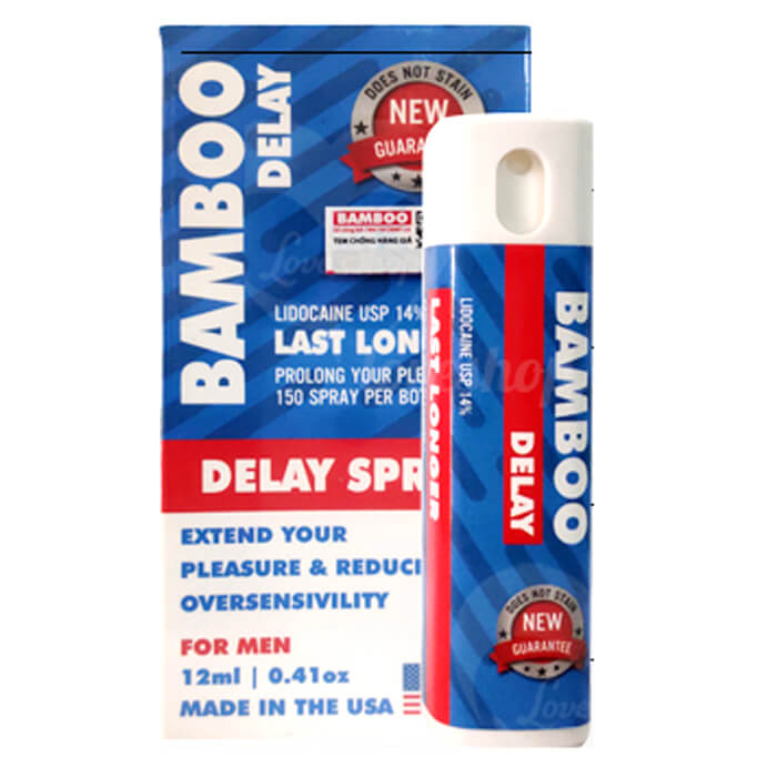 Thuốc Xịt Chống Xuất Tinh Sớm Bamboo Delay Spray USA (12ml) tại Đà Nẵng